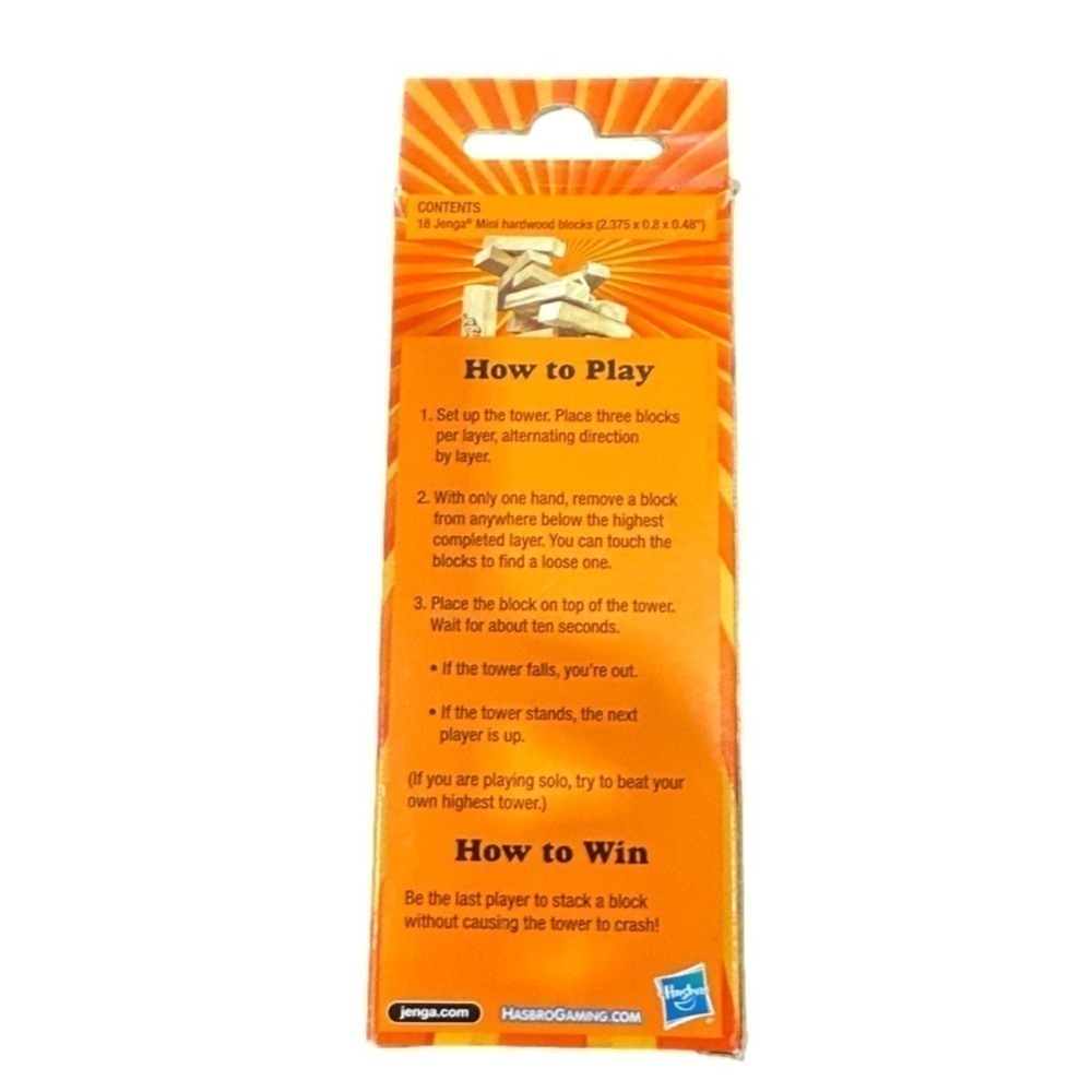 Pocket-size Jenga - Picture 2 of 2